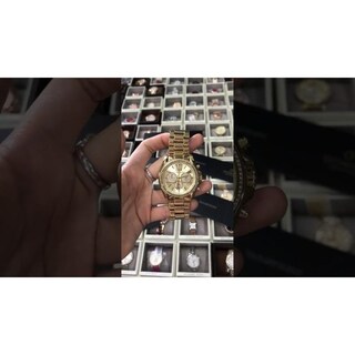 Foto 6 | Foto 6 | Reloj Michael Kors Mujer Bradshaw Mk6538 Caja Redonda 43mm Diámetro Acero Inoxidable Cierre Desplegable Movimiento Cuarzo