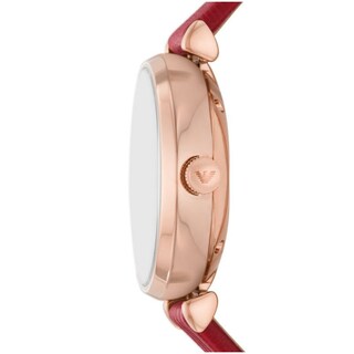 Foto 4 | Foto 4 | Reloj Emporio Armani Mujer Gianni T-bar Ar60048 Caja Redonda 34mm Diámetro Acero Inoxidable Cierre Hebilla Movimiento Automático