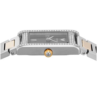 Foto 4 | Foto 4 | Reloj Emporio Armani Mujer Genni Ar11642 Caja Rectangular 22mm Diámetro Acero Inoxidable Cierre Desplegable Movimiento Cuarzo