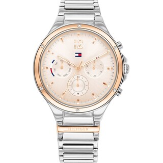Foto 1 | Foto 1 | Reloj Tommy Hilfiger Mujer Eve 1782279 Caja Redonda 38mm Diámetro Acero Inoxidable Cierre Desplegable Movimiento Cuarzo