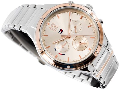Foto 2 | Foto 3 | Reloj Tommy Hilfiger Mujer Eve 1782279 Caja Redonda 38mm Diámetro Acero Inoxidable Cierre Desplegable Movimiento Cuarzo