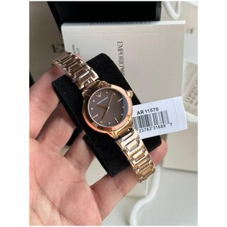 Foto 7 | Foto 7 | Reloj Emporio Armani Mujer Mia Ar11570 Caja Redonda 32mm Diámetro Acero Inoxidable Cierre Desplegable Movimiento Cuarzo
