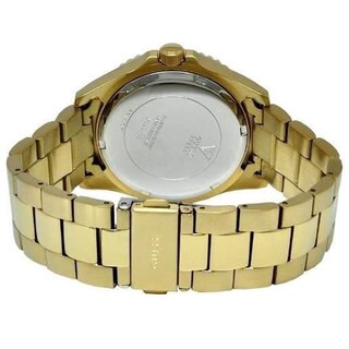 Foto 4 | Foto 4 | Reloj Guess Mujer Classic W0231l2 Caja Redonda 40mm Diámetro Acero Inoxidable Cierre Desplegable Movimiento Cuarzo Dial Dorado