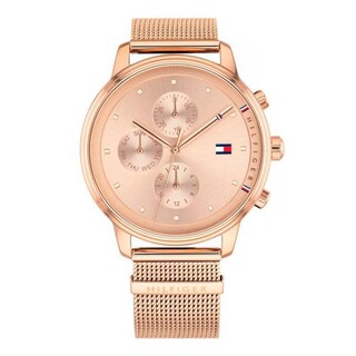 Foto 1 | Foto 1 | Reloj Tommy Hilfiger Mujer Blake 1781907 Caja Redonda 38mm Diámetro Acero Inoxidable Cierre Deslizante Movimiento Cuarzo