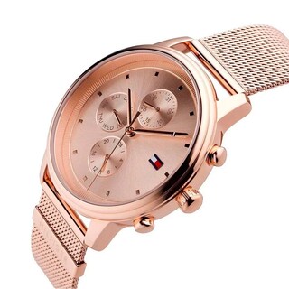 Foto 4 | Foto 4 | Reloj Tommy Hilfiger Mujer Blake 1781907 Caja Redonda 38mm Diámetro Acero Inoxidable Cierre Deslizante Movimiento Cuarzo