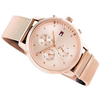 Foto 5 | Foto 5 | Reloj Tommy Hilfiger Mujer Blake 1781907 Caja Redonda 38mm Diámetro Acero Inoxidable Cierre Deslizante Movimiento Cuarzo