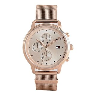 Foto 7 | Foto 7 | Reloj Tommy Hilfiger Mujer Blake 1781907 Caja Redonda 38mm Diámetro Acero Inoxidable Cierre Deslizante Movimiento Cuarzo
