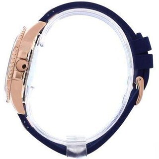 Foto 6 | Foto 6 | Reloj Guess Mujer Lady Frontier W1160l3 Caja Redonda 40mm Diámetro Acero Inoxidable Cierre Hebilla Movimiento Cuarzo Dial Azul