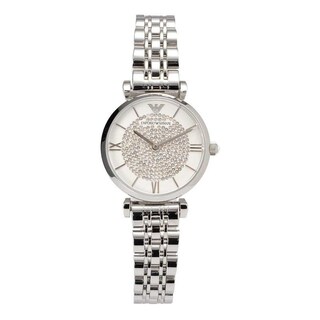 Foto 2 | Foto 2 | Reloj Emporio Armani Mujer Classic Ar1925 Caja Redonda 32mm Diámetro Acero Inoxidable Cierre Desplegable Movimiento Cuarzo