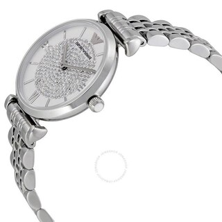 Foto 4 | Foto 4 | Reloj Emporio Armani Mujer Classic Ar1925 Caja Redonda 32mm Diámetro Acero Inoxidable Cierre Desplegable Movimiento Cuarzo