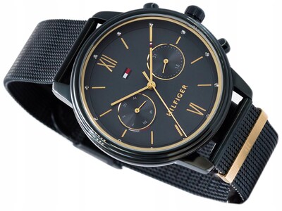 Foto 4 | Foto 4 | Reloj Tommy Hilfiger Mujer Blake 1782305 Caja Redonda 38mm Diámetro Acero Inoxidable Cierre Deslizante Movimiento Cuarzo