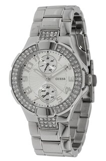 Foto 4 | Foto 4 | Reloj Guess Mujer Classic W12638l1 Caja Redonda 34mm Diámetro Acero Inoxidable Cierre Desplegable Movimiento Cuarzo
