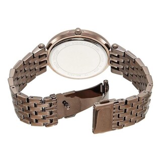 Foto 4 | Foto 4 | Reloj Michael Kors Mujer Darci Pave Mk3416 Caja Redonda 39mm Diámetro Acero Inoxidable Cierre Desplegable Movimiento Cuarzo