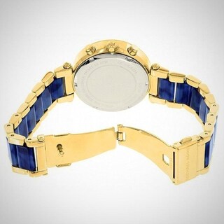 Foto 5 | Foto 5 | Reloj Michael Kors Mujer Classic Mk6268 Caja Redonda 43mm Diámetro Acero Inoxidable Cierre Desplegable Movimiento Cuarzo