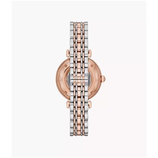 Foto 3 | Foto 3 | Reloj Emporio Armani Mujer Gianni T-bar Ar60019 Caja Redonda 34mm Diámetro Acero Inoxidable Cierre Desplegable