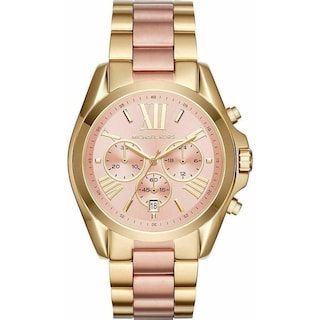 Foto 2 | Foto 2 | Reloj Michael Kors Mujer Bradshaw Mk6359 Caja Redonda 43mm Diámetro Acero Inoxidable Cierre Desplegable Movimiento Cuarzo