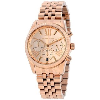 Foto 1 | Foto 1 | Reloj Michael Kors Mujer Classic Mk5569 Caja Redonda 38mm Diámetro Acero Inoxidable Cierre Desplegable Movimiento Cuarzo
