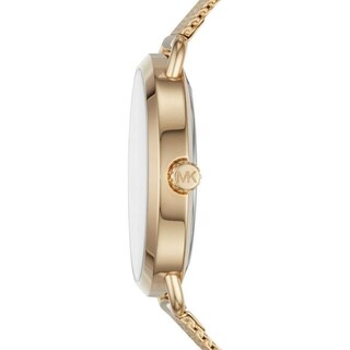 Foto 4 | Foto 4 | Reloj Michael Kors Mujer Portia Mk3844 Caja Redonda 37mm Diámetro Acero Inoxidable Cierre Desplegable Movimiento Cuarzo