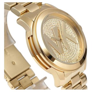 Foto 4 | Foto 4 | Reloj Michael Kors Mujer Runway Mk5706 Caja Redonda 45mm Diámetro Acero Inoxidable Cierre Desplegable Movimiento Cuarzo