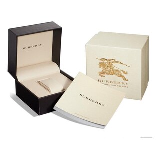Foto 6 | Foto 6 | Reloj Burberry Mujer Classic Bu9038 Caja Redonda 38mm Diámetro Acero Inoxidable Cierre Desplegable Movimiento Cuarzo Dial Dorado