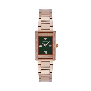 Foto 2 | Foto 2 | Reloj Emporio Armani Mujer Classic Ar11641 Caja Rectangular 22mm Diámetro Acero Inoxidable Cierre Desplegable