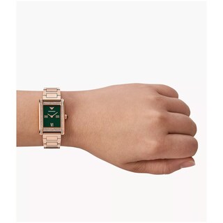 Foto 7 | Foto 7 | Reloj Emporio Armani Mujer Classic Ar11641 Caja Rectangular 22mm Diámetro Acero Inoxidable Cierre Desplegable