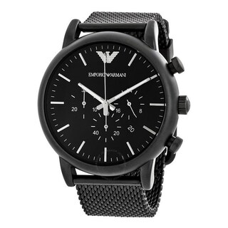 Foto 1 | Foto 1 | Reloj Emporio Armani Mujer Classic Ar1968 Caja Redonda 46mm Diámetro Acero Inoxidable Cierre Desplegable Movimiento Cuarzo
