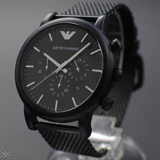 Foto 5 | Foto 5 | Reloj Emporio Armani Mujer Classic Ar1968 Caja Redonda 46mm Diámetro Acero Inoxidable Cierre Desplegable Movimiento Cuarzo