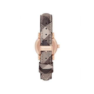 Foto 3 | Foto 3 | Reloj Burberry Mujer The City Bu9236 Caja Redonda 26mm Diámetro Acero Inoxidable Cierre Hebilla Movimiento Cuarzo Dial Oro