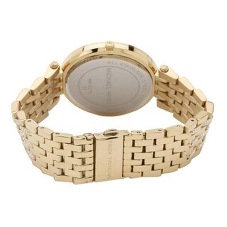 Foto 4 | Foto 4 | Reloj Michael Kors Mujer Classic Mk3219 Caja Redonda 39mm Diámetro Acero Inoxidable Cierre Presion Movimiento Cuarzo Dial Blanco