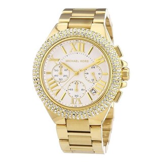 Foto 1 | Foto 1 | Reloj Michael Kors Mujer Classic Mk5756 Caja Redonda 43mm Diámetro Acero Inoxidable Cierre Desplegable Movimiento Cuarzo