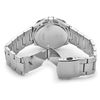 Foto 4 | Foto 4 | Reloj Guess Mujer Twist W12080l1 Caja Redonda Ø 40.75mm Acero Inoxidable Cierre Desplegable Movimiento Cuarzo Dial Plateado