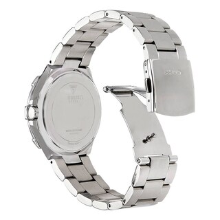 Foto 7 | Foto 7 | Reloj Guess Mujer Twist W12080l1 Caja Redonda Ø 40.75mm Acero Inoxidable Cierre Desplegable Movimiento Cuarzo Dial Plateado