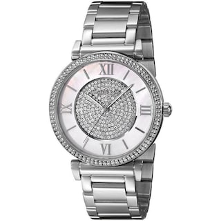 Foto 1 | Foto 1 | Reloj Michael Kors Mujer Classic Mk3355 Caja Redonda 38mm Diámetro Acero Inoxidable Cierre Desplegable Movimiento Cuarzo