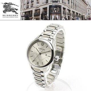 Foto 2 | Foto 2 | Reloj Burberry Mujer Classic Bu10108 Caja Redonda 32mm Diámetro Acero Inoxidable Cierre Desplegable Movimiento Cuarzo