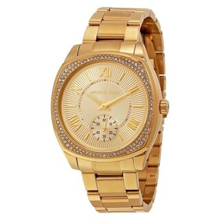 Foto 1 | Foto 1 | Reloj Michael Kors Mujer Classic Mk6134 Caja Redonda 40mm Diámetro Acero Inoxidable Cierre Desplegable Movimiento Cuarzo