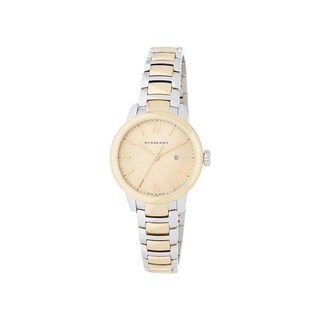 Foto 1 | Foto 1 | Reloj Burberry Mujer Classic Bu10118 Caja Redonda 32mm Diámetro Acero Inoxidable Cierre Desplegable Movimiento Cuarzo