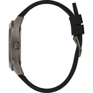 Foto 6 | Foto 6 | Reloj Guess Mujer Crush W1223l4 Caja Redonda 42mm Diámetro Acero Inoxidable Cierre Hebilla Movimiento Cuarzo Dial Plateado