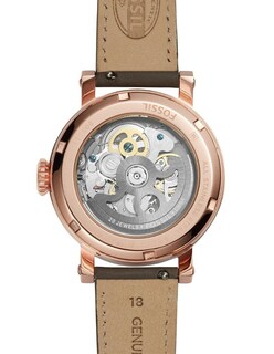 Foto 8 | Foto 8 | Reloj Fossil Mujer Boyfriend Me3089 Caja Redonda 38mm Diámetro Acero Inoxidable Cierre Hebilla Movimiento Cuarzo Dial Negro
