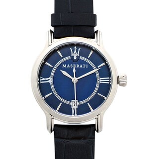 Foto 6 | Foto 6 | Reloj Maserati Mujer Epoca R8851118502 Caja Redonda 34mm Diámetro Acero Inoxidable Cierre Hebilla Movimiento Cuarzo Dial Azul