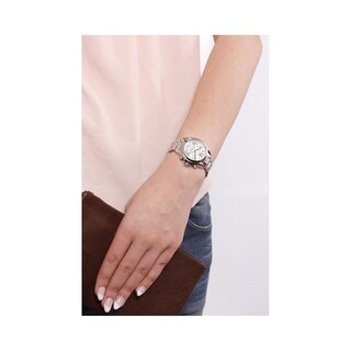 Foto 4 | Foto 4 | Reloj Michael Kors Mujer Classic Mk6174 Caja Redonda 34mm Diámetro Acero Inoxidable Cierre Desplegable Movimiento Cuarzo