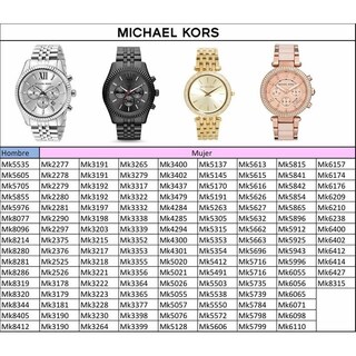 Foto 6 | Foto 6 | Reloj Michael Kors Mujer Classic Mk6174 Caja Redonda 34mm Diámetro Acero Inoxidable Cierre Desplegable Movimiento Cuarzo
