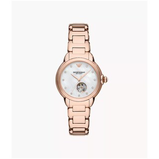 Foto 2 | Foto 2 | Reloj Emporio Armani Mujer Gianni T-bar Ar60072 Caja Redonda 34mm Diámetro Acero Inoxidable Cierre Desplegable