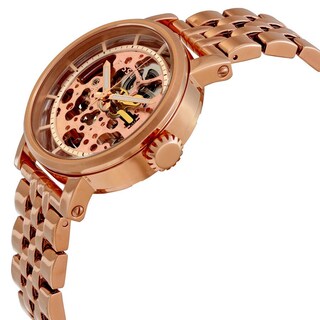 Foto 3 | Foto 3 | Reloj Fossil Mujer Boyfriend Me3065 Caja Redonda 38mm Diámetro Acero Inoxidable Cierre Desplegable Movimiento Cuarzo Dial Rosa