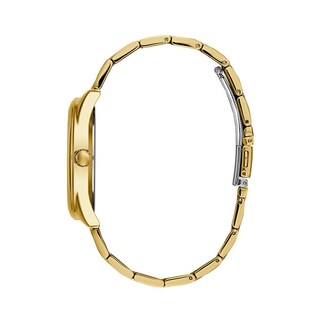 Foto 6 | Foto 6 | Reloj Guess Mujer Twist W1082l2 Caja Redonda 40mm Diámetro Acero Inoxidable Cierre Desplegable Movimiento Cuarzo Dial Dorado