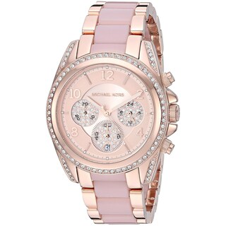 Foto 2 | Foto 2 | Reloj Michael Kors Mujer Blair Mk6763 Caja Redonda 39mm Diámetro Acero Inoxidable Cierre Desplegable Movimiento Cuarzo