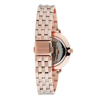 Foto 4 | Foto 4 | Reloj Michael Kors Mujer Pyper Mk3897 Caja Redonda 38mm Diámetro Acero Inoxidable Cierre Desplegable Movimiento Cuarzo