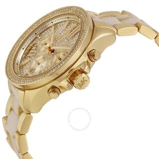 Foto 4 | Foto 4 | Reloj Michael Kors Mujer Classic Mk6157 Caja Redonda 42mm Diámetro Acero Inoxidable Cierre Desplegable Movimiento Cuarzo