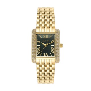Foto 1 | Foto 1 | Reloj Michael Kors Mujer Emery Mk4742 Caja Rectangular 33mm Diámetro Acero Inoxidable Cierre Desplegable Movimiento Cuarzo