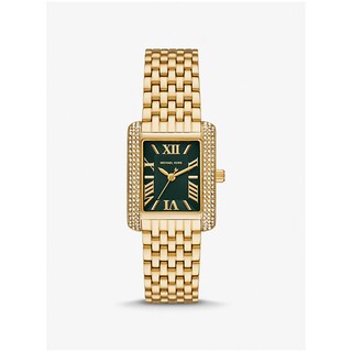 Foto 2 | Foto 2 | Reloj Michael Kors Mujer Emery Mk4742 Caja Rectangular 33mm Diámetro Acero Inoxidable Cierre Desplegable Movimiento Cuarzo